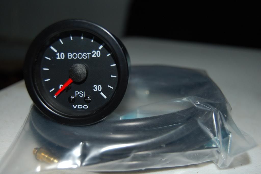 New Boost gauge, hose and MK3 New Fuel filter VW Vortex Volkswagen